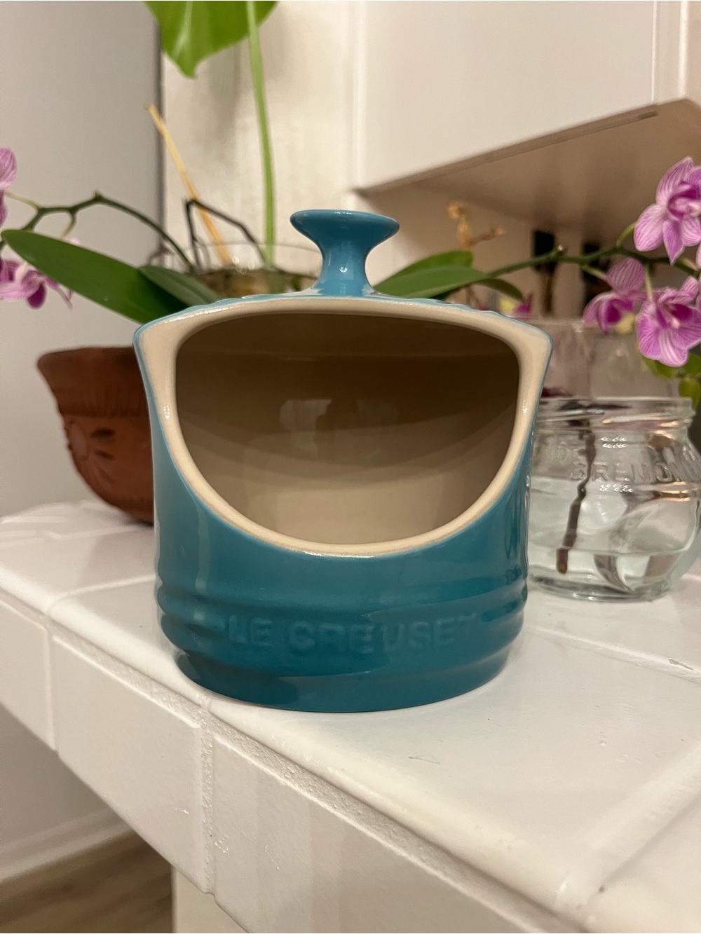 Le Creuset Salt Crock - Caribbean